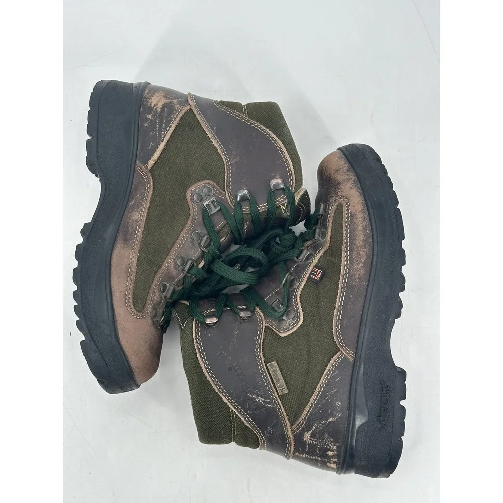 Vintage Leather LL Bean Cresta Air 8000 Gore Tex Hiking‎ Boots Women's Size 6.5M